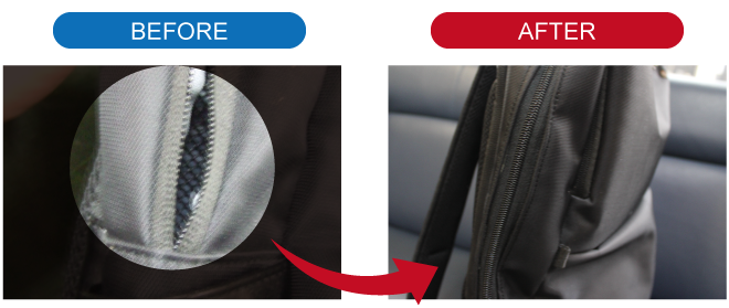 財布-ファスナーの修理